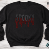 Spooky Drip Rhinestone Crewneck & Hoodie - Spooky-Drip-Hoodie-flat-lay.png Spooky Drip Rhinestone Crewneck & Hoodie - witch boots Halloween tee with rhinestone accents